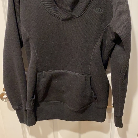 North Face Ribbed Shawl Collar Thick Pullover - Picture 3 of 13